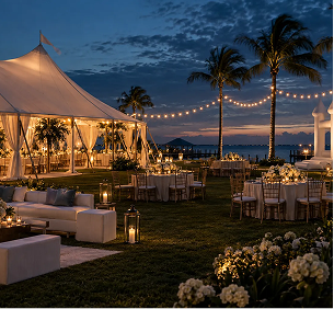 Outdoor party and event venue