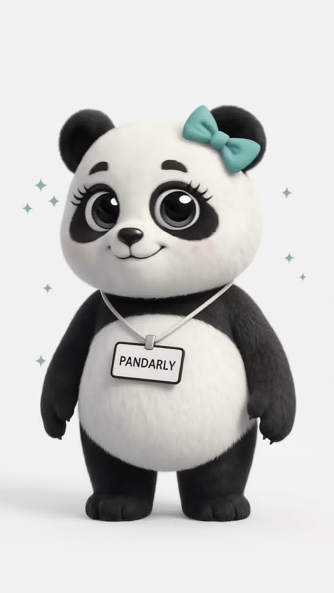 Pandarly panda mascot